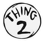 Dr. Seuss Thing 1 Embroidered Patch by elope