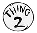 Dr. Seuss Thing 2 Embroidered Patch by elope