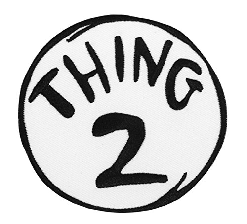 Dr. Seuss Thing 2 Embroidered Patch by elope