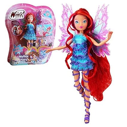 Amazon Com Winx Club Mythix Fairy Bloom Doll 28cm With Mythix