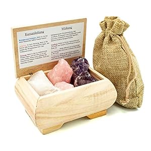 Grundmischung Quellwasser | 100% Natursteine | Premium Wassersteine | Deine Heilstein Edelsteinwasser Mischung…