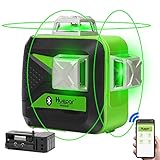 Huepar 3 x 360 Green Beam 3D Laser Level with