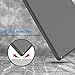 JETech Case for iPad Pro 9.7-Inch 2016 Model (Not for iPad 9.7 5/6 2017/2018), Smart Cover Auto Wake/Sleep (Dark Grey)