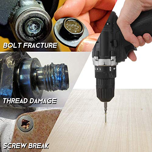 Gifts for Men and Women Damaged Screw Extractor Kit Stripped Screw Extractor Set DIY Hand