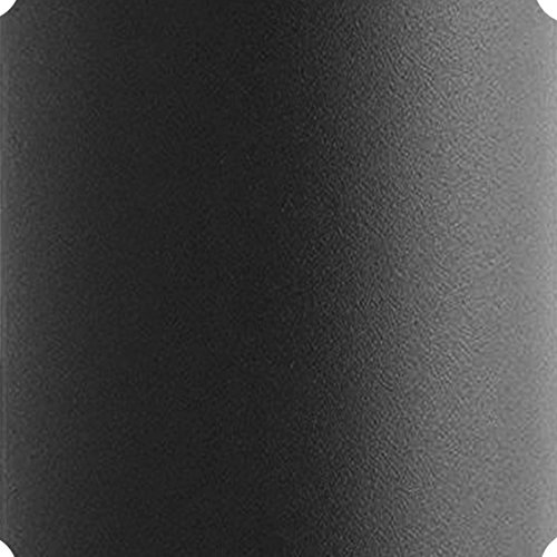 Super Sparrow Stainless Steel Vacuum Insulated Water Bottle, DStandard Mouth -350ml-620ml- 500ml & 750ml & 1L - BPA Free - with 2 Exchangeable Caps + Bottle Pouch (Black, 620ml-21oz)