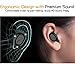 Waterproof Bluetooth Earbud, Mini Wireless Earbud,Car Bluetooth Headset Invisible Headphone with Mic, 6-Hr Playing Time Cell Phone Bluetooth Earpiece for iPhone iPad and Android Smart Phones (One Pcs)