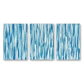 3 Panel Canvas Wall Art Abstract Color Pictures Home Wall Decorations for Bedroom Living Room Paintings Canvas Prints Framed - 16"x24" x 3 Panels