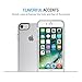 iPhone 8 Case, iPhone 7 Case, UNU [Purity Series] iPhone 8 Clear Case, iPhone 7 Clear Case, Shock Absorption TPU Bumper Cushion and Scratch Resistant Hard Case Cover for iPhone 8/7 - Clear