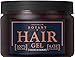 Hair Gel for Men Medium Hold - Compact 4 oz for Travel - Great for Modern, Messy, Wet and Dapper Styles - 100% Natural - Brooklyn Botany