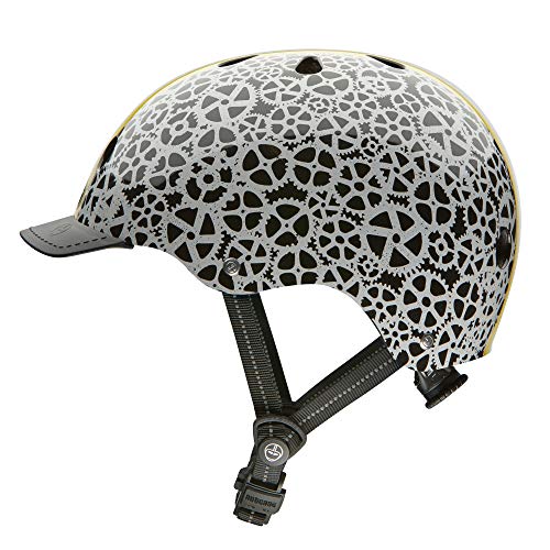 Nutcase - Patterned Street Bike Helmet for Adults, Stay Geared, Medium