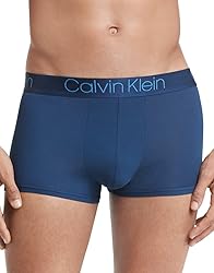 Calvin Klein Men's Ultra Soft Modal Trunks, Blue
