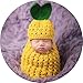 Baby Photography Props Pineapple Hat Sack Newborn Boy Girl Photo Shoot Outfits Infant Photoshot Crochet Unisex Set Yellow