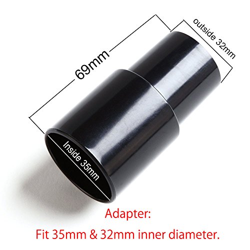 image for EZ SPARES 5PCS Universal Replacement 32mm & 35mm Vacuum Cleaner Access