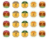 Marley Coffee K Cup Variety Bundle - 5 Different Flavors (20 Count) Featuring One Love, Buffalo Soldier, Mystic Morning, Catch A Fire, and Get Up, Stand Up