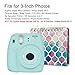 Fintie Calendar Photo Album for 3-Inch Film - 64 Pockets Album for Fujifilm Instax Mini 11/Mini 9/Mini Link Printer/Mini LiPlay, Canon Ivy CLIQ, Polaroid, Kodak Instant Print Camera, Moroccan Love