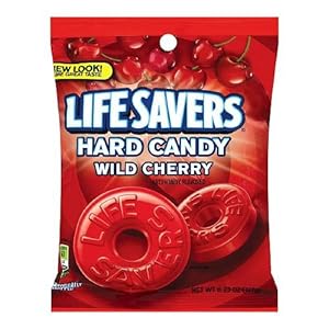 LifeSavers Candy, Individually Wrapped, Wild Cherry 6.25 oz (pack of 3)