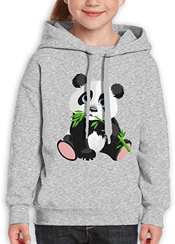 Unisex Casual Custom Fashion Hoodies, Panda Fashion Youth Pullover Hood X-Large