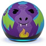 Echo Dot (5th Gen, 2022 release) Kids | Designed for kids, with parental controls | Dragon