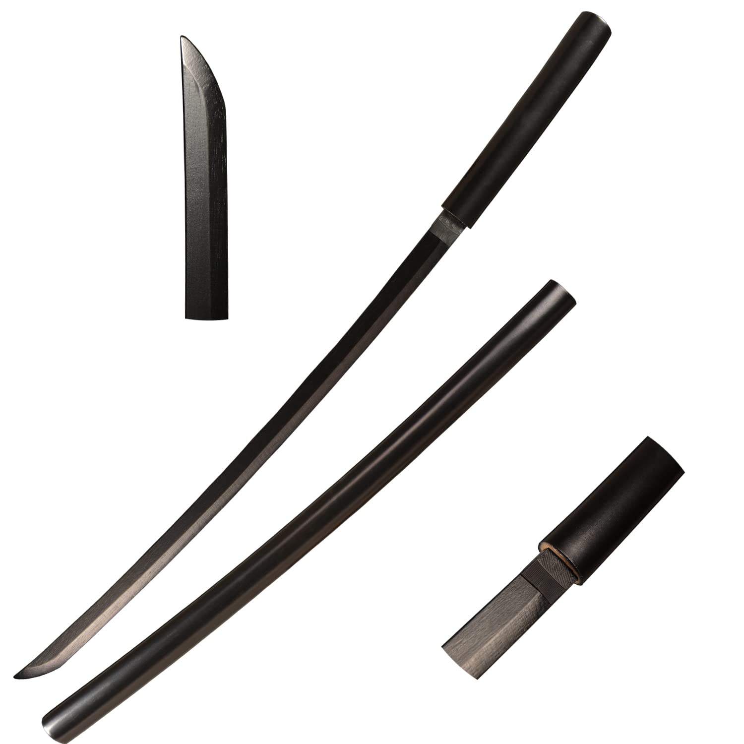 Skyward Blade Wooden Practice Sword Katana Black Cosplay Bend