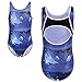 TFJH E Leotard for Girls Gymnastics Toddler Practice Outfits BButerflys Blue 8A