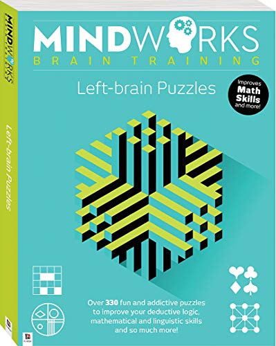 Mindworks Brain Training Over 320 puzzles Bind-up Left Brain 2019 Year Edition Paperback cover