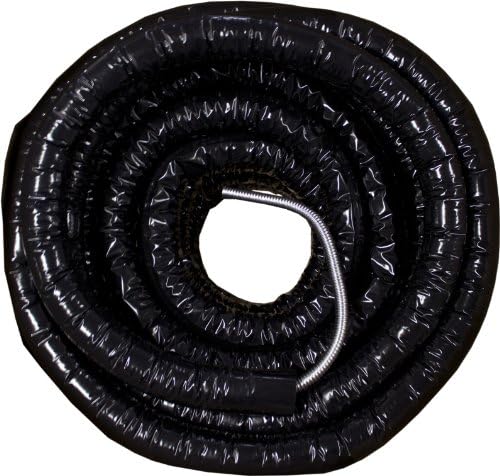 Duda SolarDuda Energy EPDMSST-050R Duda Solar 1/2" 30 m Roll of 20 mm Super EPDM Insulated Stainless Steel Tubing for Solar Hot Water Heaters, 30" Length, 0.5" OD, 13" Thickness