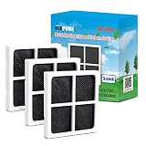 ICEPURE LT120F Refrigerator Air Filter Replacement for LG LT120F, Kenmore Elite 469918, ADQ73214402, ADQ73214404, 3PACK
