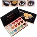 Beauty Glazed Diamond Glitter Eyeshadow Palette Ultra Pigmented Mineral Pressed Glitter Make Up Eye Shadow Powder Bright Luminous Eyes Shimmer Shinny Glittering Waterproof 15 Colors