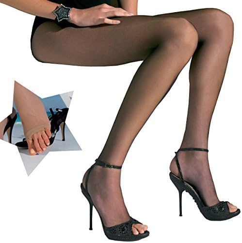 Tropea 8 Denier Toeless Luxury Pantyhose