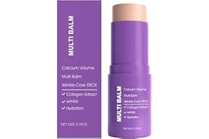 Multi Balm, Wrinkle Core Stick, Korean Collagen Moisturing Stick, Anti-aging, Hydrating, Firming Skin Suitable for Eyes, Neck
