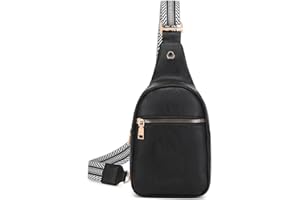 WSRYDJDL WSRYDLDJ Small Sling Bag for Women Leather Crossbody Fanny Packs Chest Bag for Women