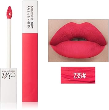 Allbesta Rossetto Liquido Opaco 12 Colori Lucidalabbra Rosso Nude Lip Tint Impermeabile A Lunga Durata Amazon It Bellezza