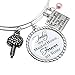 Maid of Honor Gift, Bridesmaid Gift Always my Sister Bangle, Today My Maid of Honor/Marton of Honor Forever My Sister Gift Wedding Adjustable Bracelet
