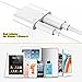 G.ChargeTee iPhone 7 Adapter 3.5 mm Headphone Audio Charge Lightning Adapter for iPhone X, iPhone 8 Plus, iPhone 7 Plus-White