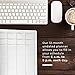 Undated Weekly Planner Large, Hardcover Daily Planner, 8.5