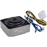 Alphacool DDC310 Pump Core Black Nickel Water Pump (13179) | Low Noise Edition, Brass Housing, Internal Thermal Pad, Anti-Vibration Mounting System, Black Nickel Finish