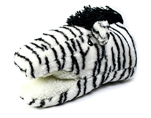 zebra hand puppet