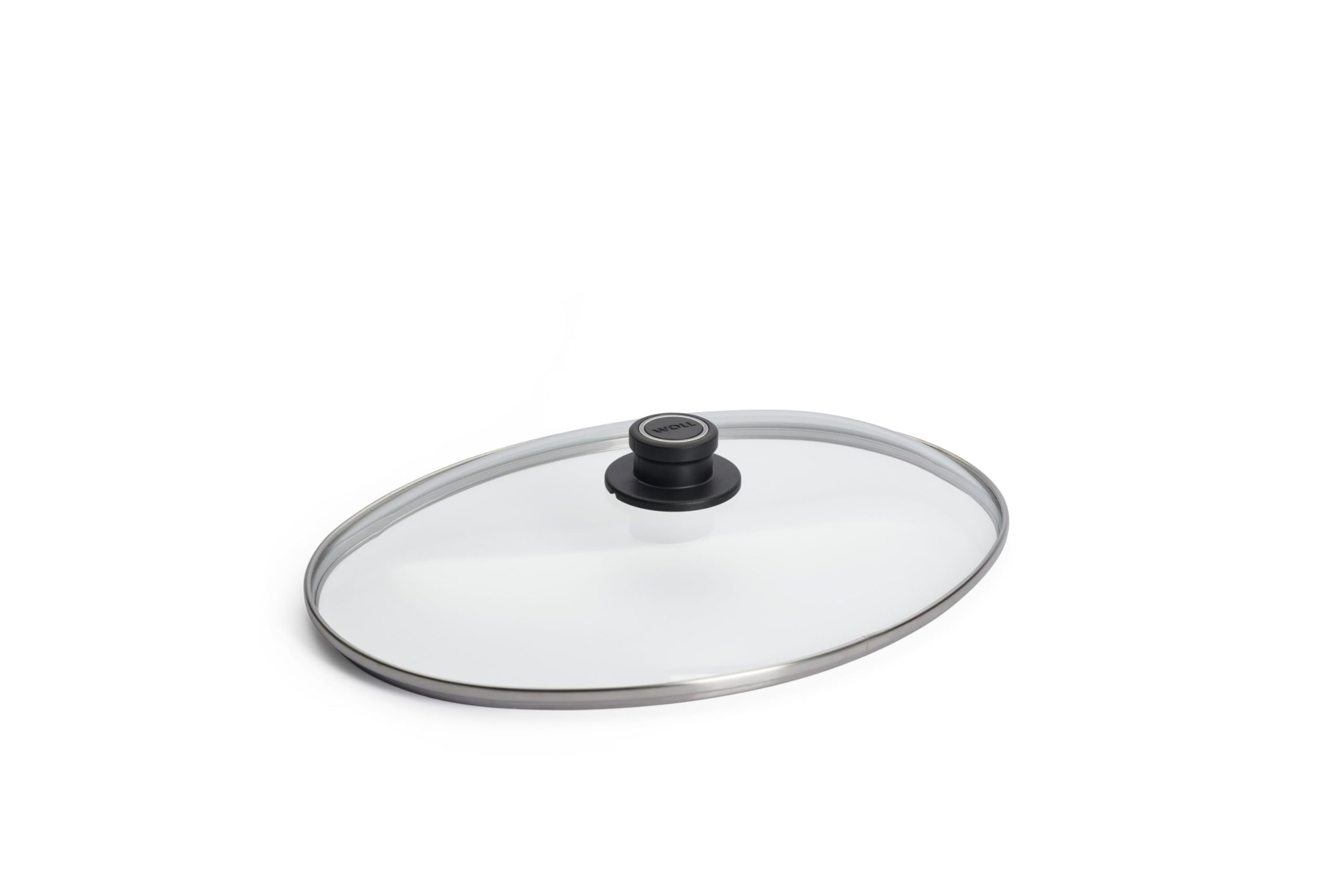 Woll Lids Safety Glass Pan Lid, Transparent, 38 x 28 cm