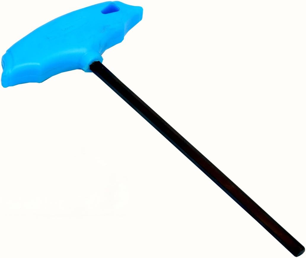 Govind GH026 Steel T Shaped Allen Key TAK -5(Blue and Silver, Chrome Vanadium Finishing Set)
