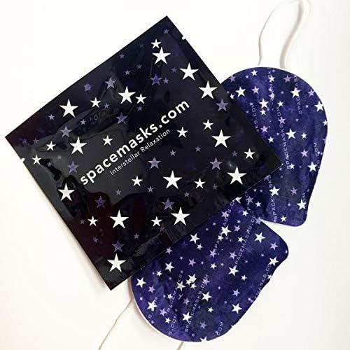 Spacemasks.com Interstellar Relaxation Self Heating Eye Mask - 1 MASK, Black