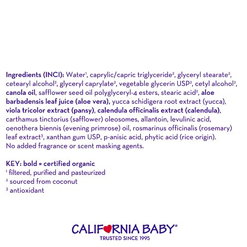 California Baby Super Sensitive Mousiturizing Cream - 4 oz