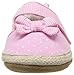 Robeez Girls' Buttercup Espadrille Sandal, Pink, 12-18 Months M US Infant