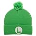 Nintendo Super Mario Bros. Luigi Winter Pom Beanie
