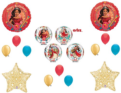 ORBZ ELENA OF AVALOR Happy Birthday Party Balloons Decoration Supplies Disney Show