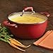 Paula Deen Savannah Collection Casserole, 5.5-Quart, Red