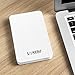 KESU 500GB Portable External Hard Drive Type C USB3.0 HDD Storage Compatible for PC, Desktop, Laptop, Xbox One, Xbox 360, PS4 (White)