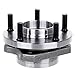 ECCPP Wheel Hub and Bearing Assembly Front 513123 fit 1996-2007 for Plymouth Voyager Dodge Caravan, Chrysler Town & Country 5 lugs Wheel hubs 4 Bolt Flange