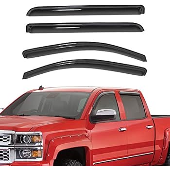 Amazon Com Cdg 4pcs Window Visors Deflectors Sun Rain