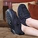 Home-X Adjustable Memory Foam Slippers - Black (Large (women’s 11-12; men’s 9-10))