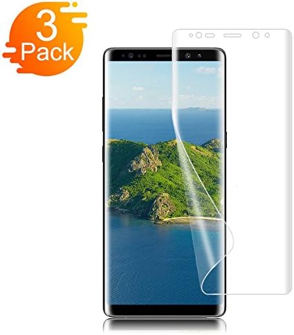 [3-Pack] Galaxy Note 8 Screen Protector Auideas(Case Friendly Version) [Not Glass] Full Coverage Screen Protector for Samsung Galaxy Note 8 [Bubble Free]